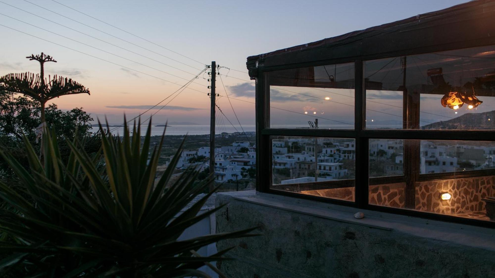 Вилла Themed House "Castle Halaros" View 17Th Century Glinado Naxos Экстерьер фото