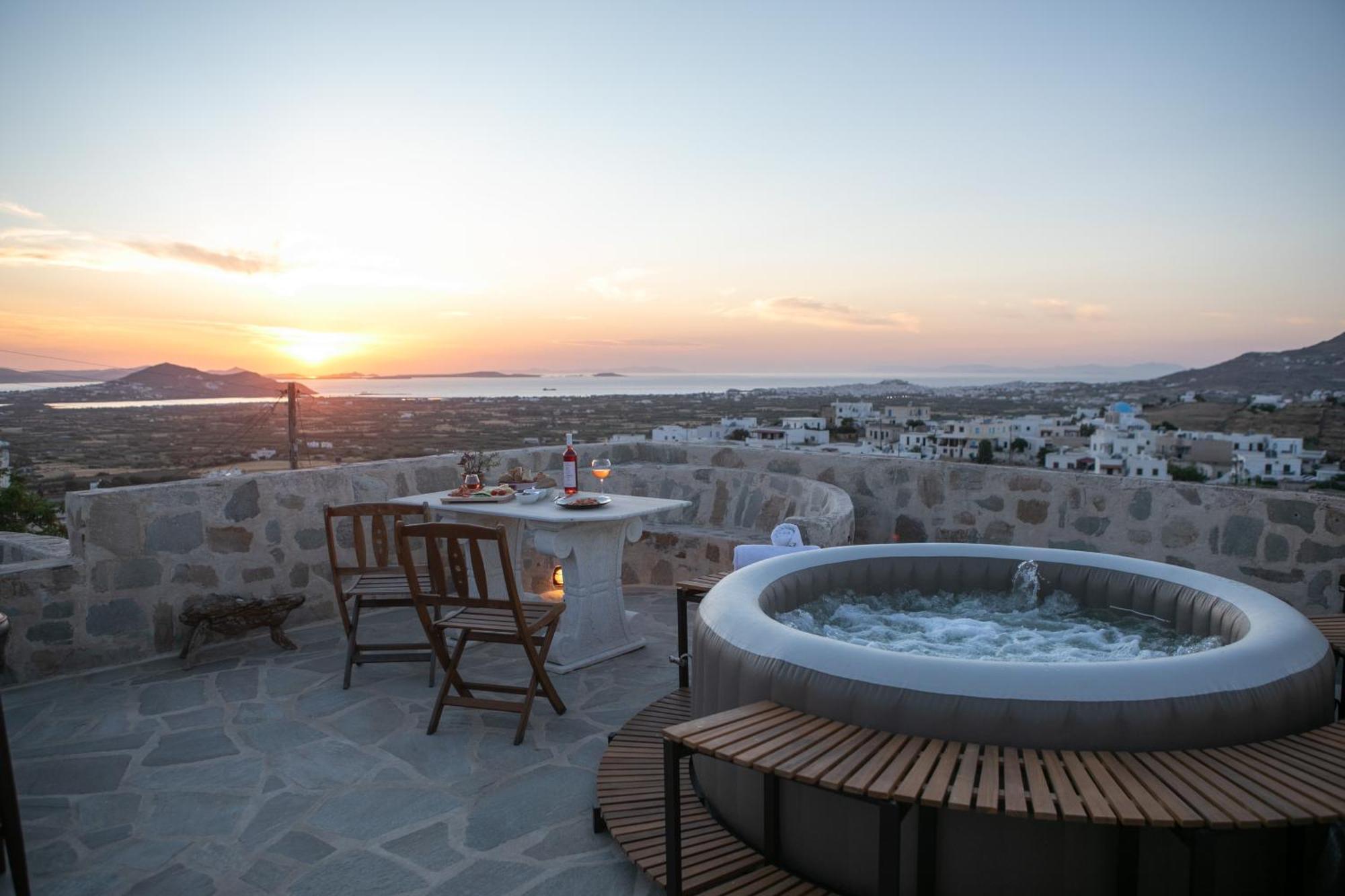 Вилла Themed House "Castle Halaros" View 17Th Century Glinado Naxos Экстерьер фото